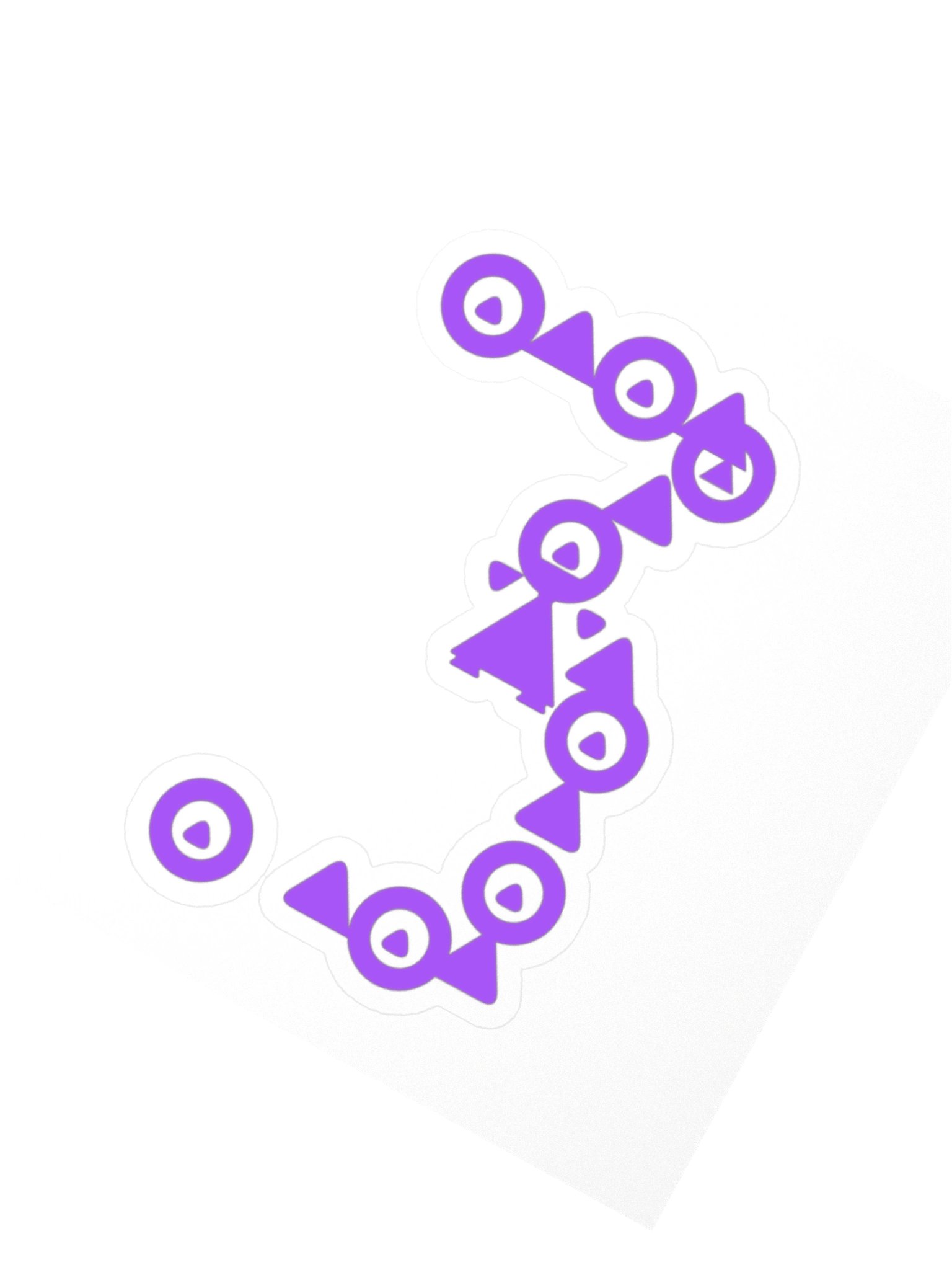 369 Glyph — Transfer Sticker product image (2)