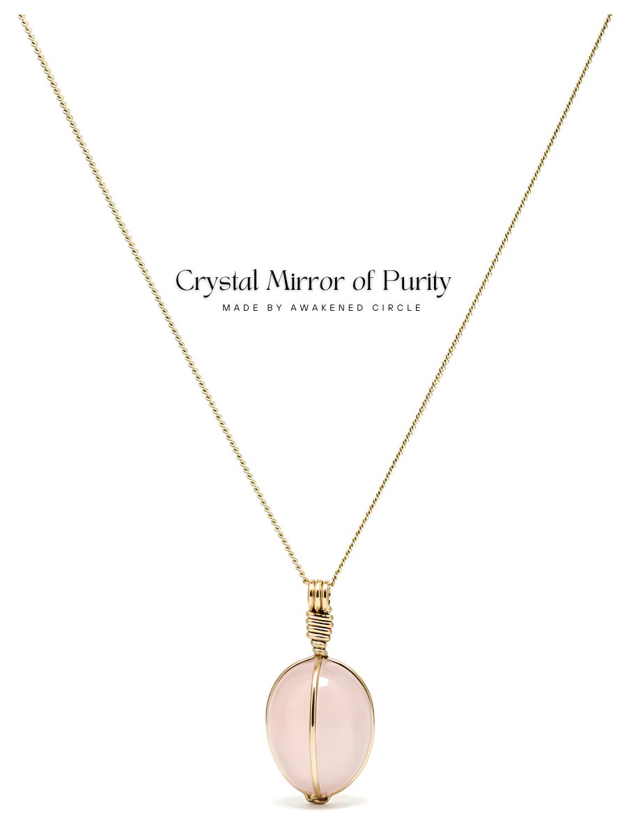 Crystal Mirror of Purity (Quartz - Star Rose) product image (2)