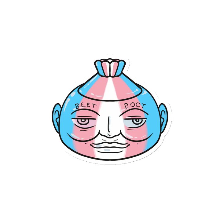 Trans Poot magnets product image (2)