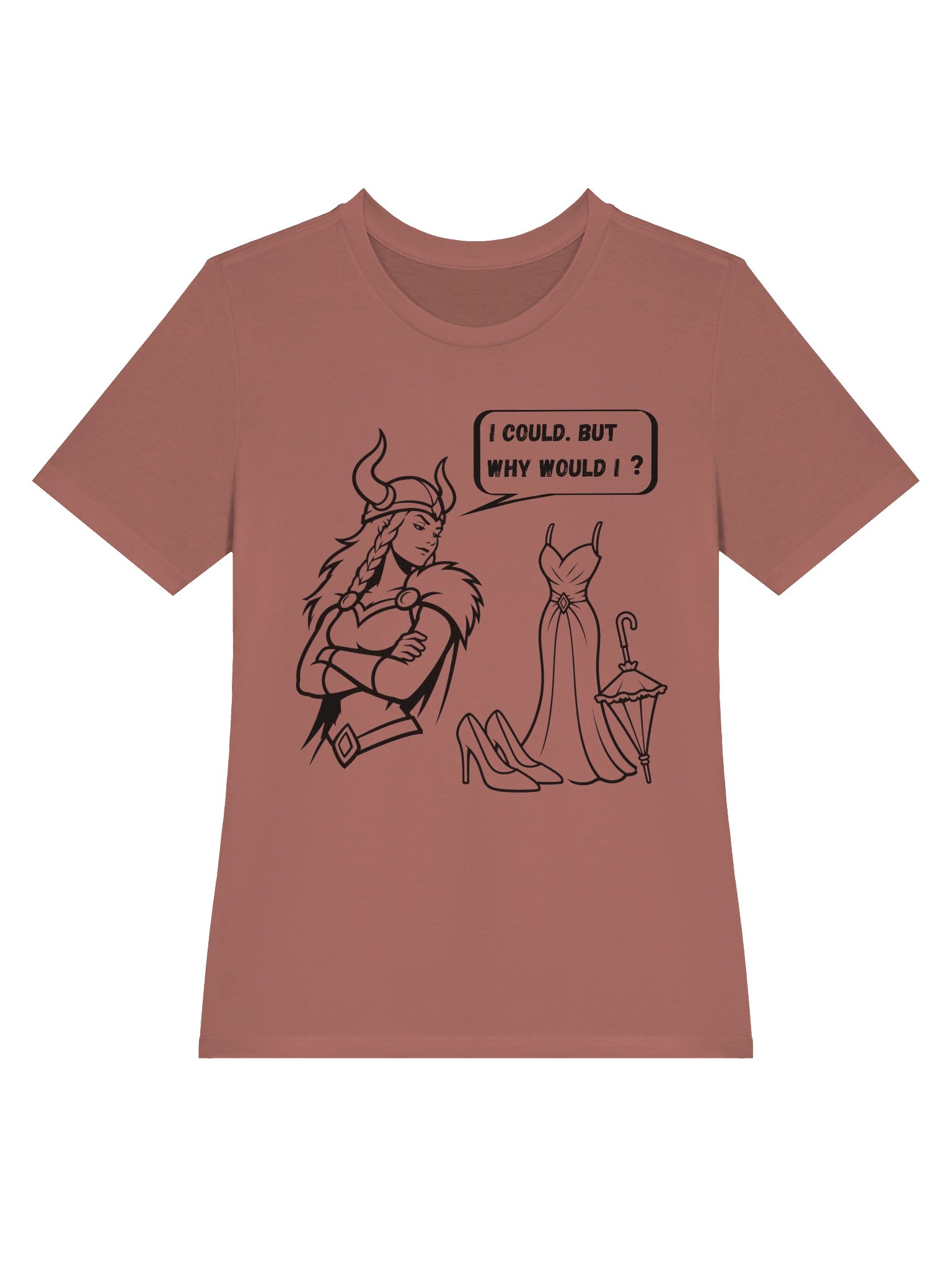 Funny Rebellious Valkyrie - I could but why would I product image (5)