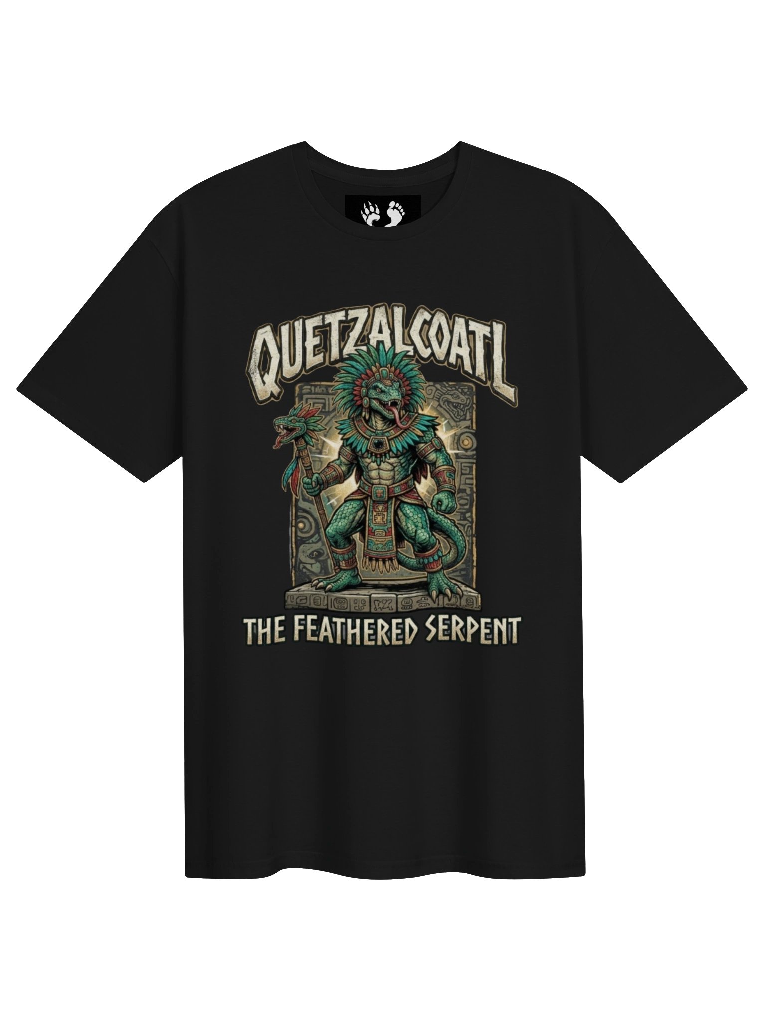 Quetzalcoatl T-Shirt - Feathered Serpent product image (1)