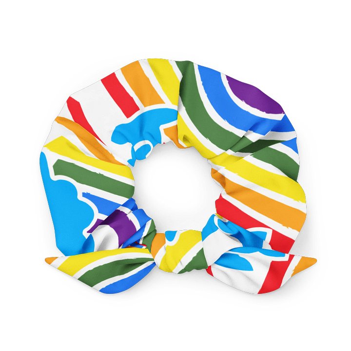 Rainbow Cloud Scrunchie product image (1)