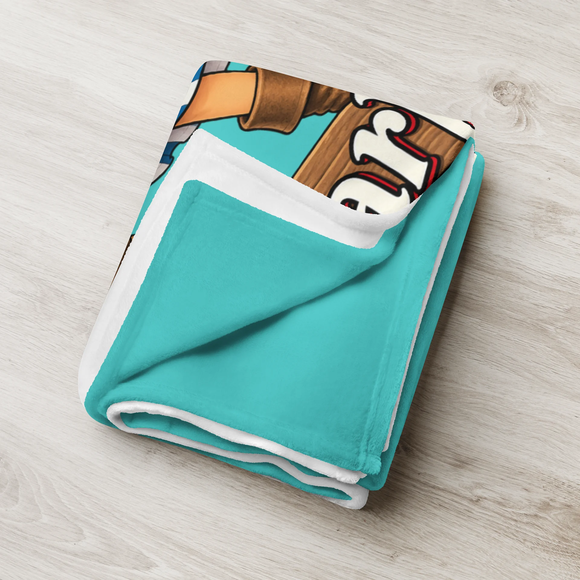 Pearl - Throw Blanket - Dark Teal product image (3)