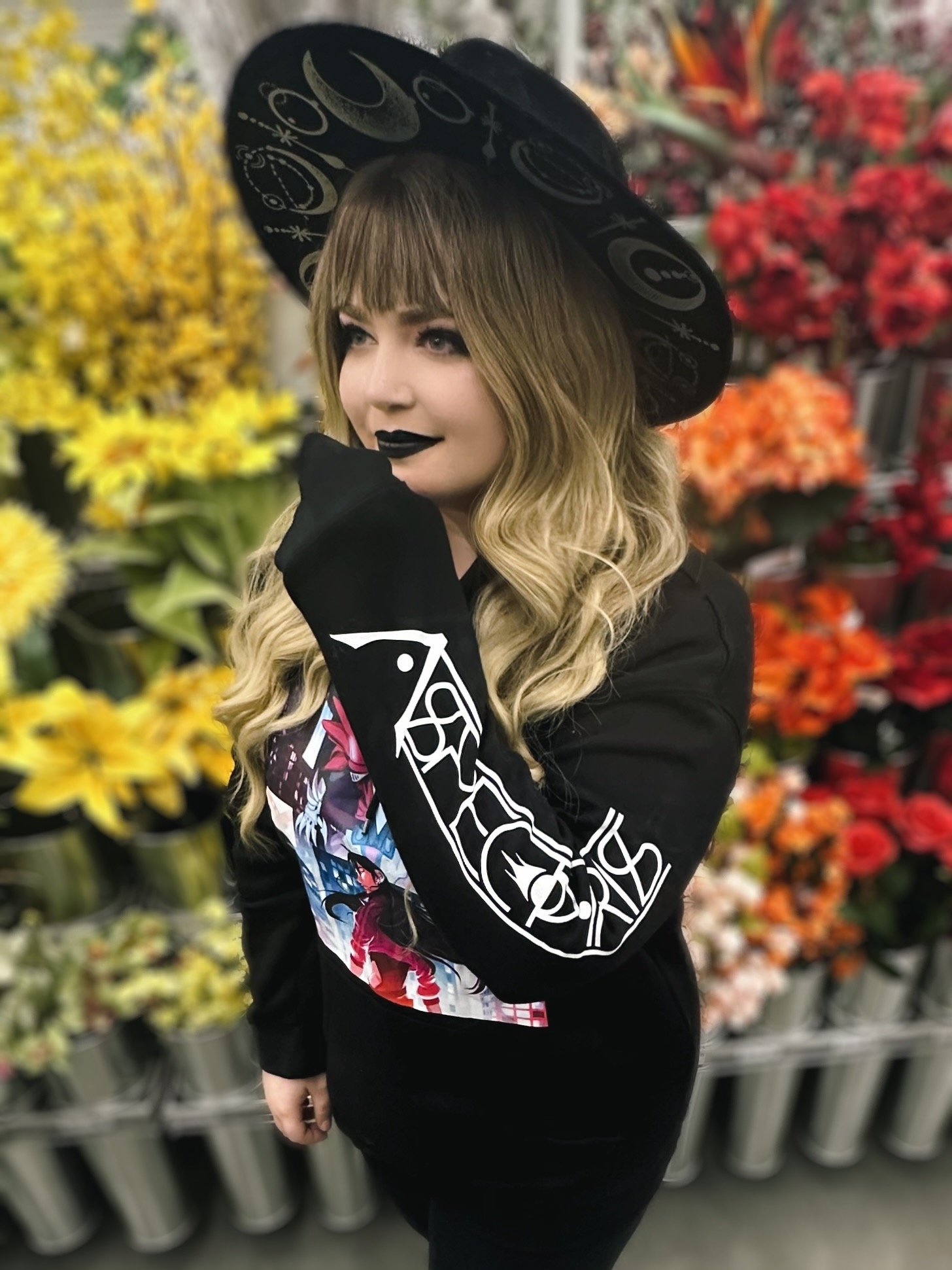VOL. 0 ALBUM ART HOODIE (FEMININE CUT) product image (4)