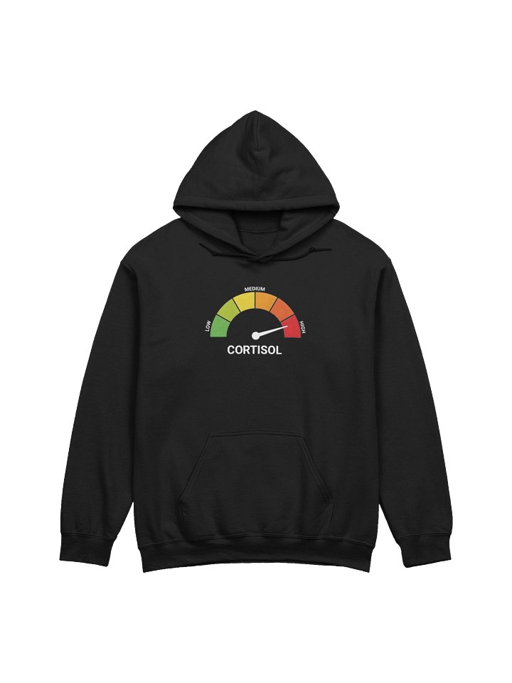 High Cortisol Hoodie Black product image (1)