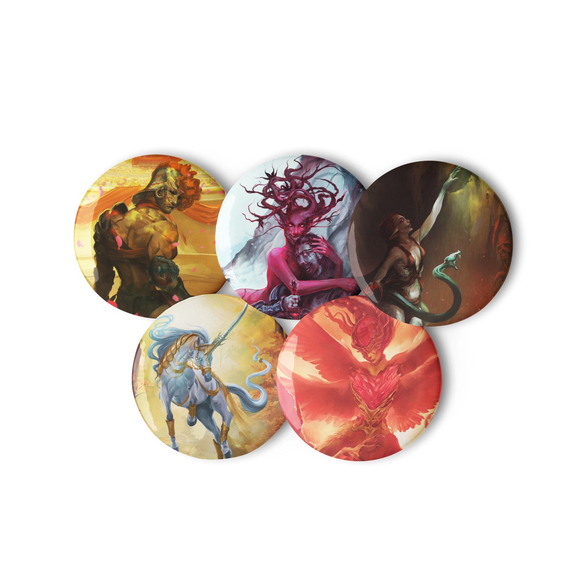 Eternal Devotion- Button Set #1 product image (3)