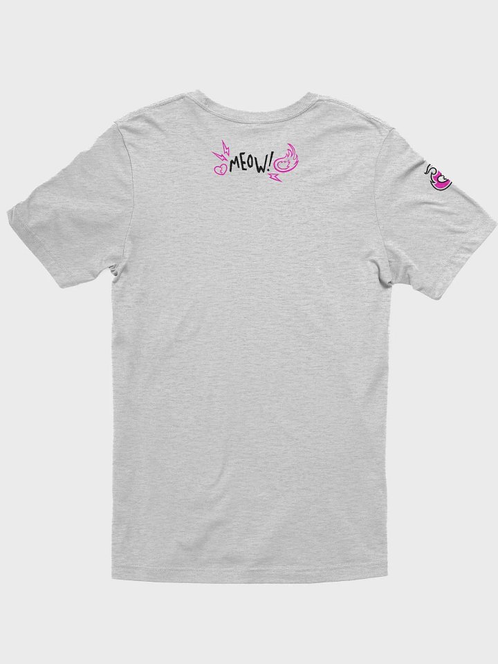 Heartbreaker Virtual Meow // T-Shirt - Hot Pink - Light Mode product image (2)