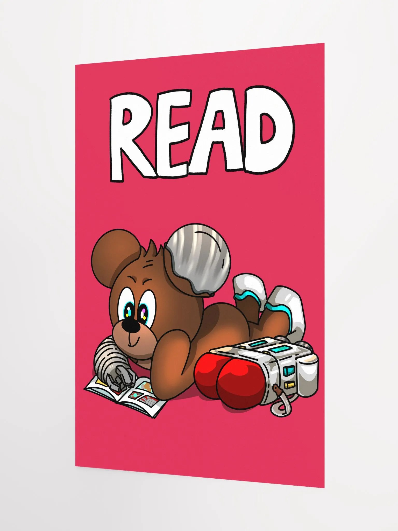 Kid Kuma 'READ' Poster (1st Edition) product image (3)
