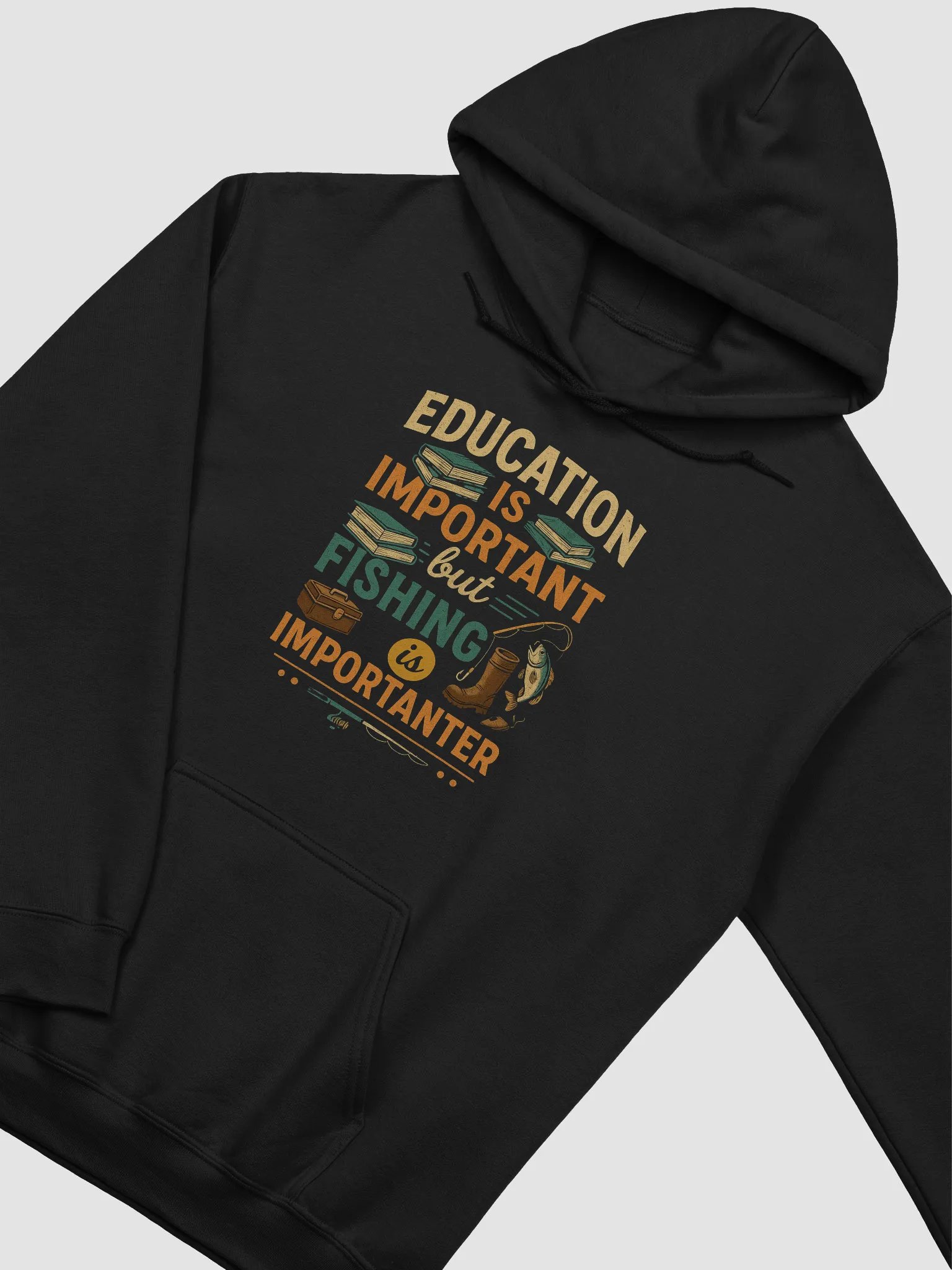 Fishing Over Facts - 'Importanter' Hoodie for Anglers product image (14)