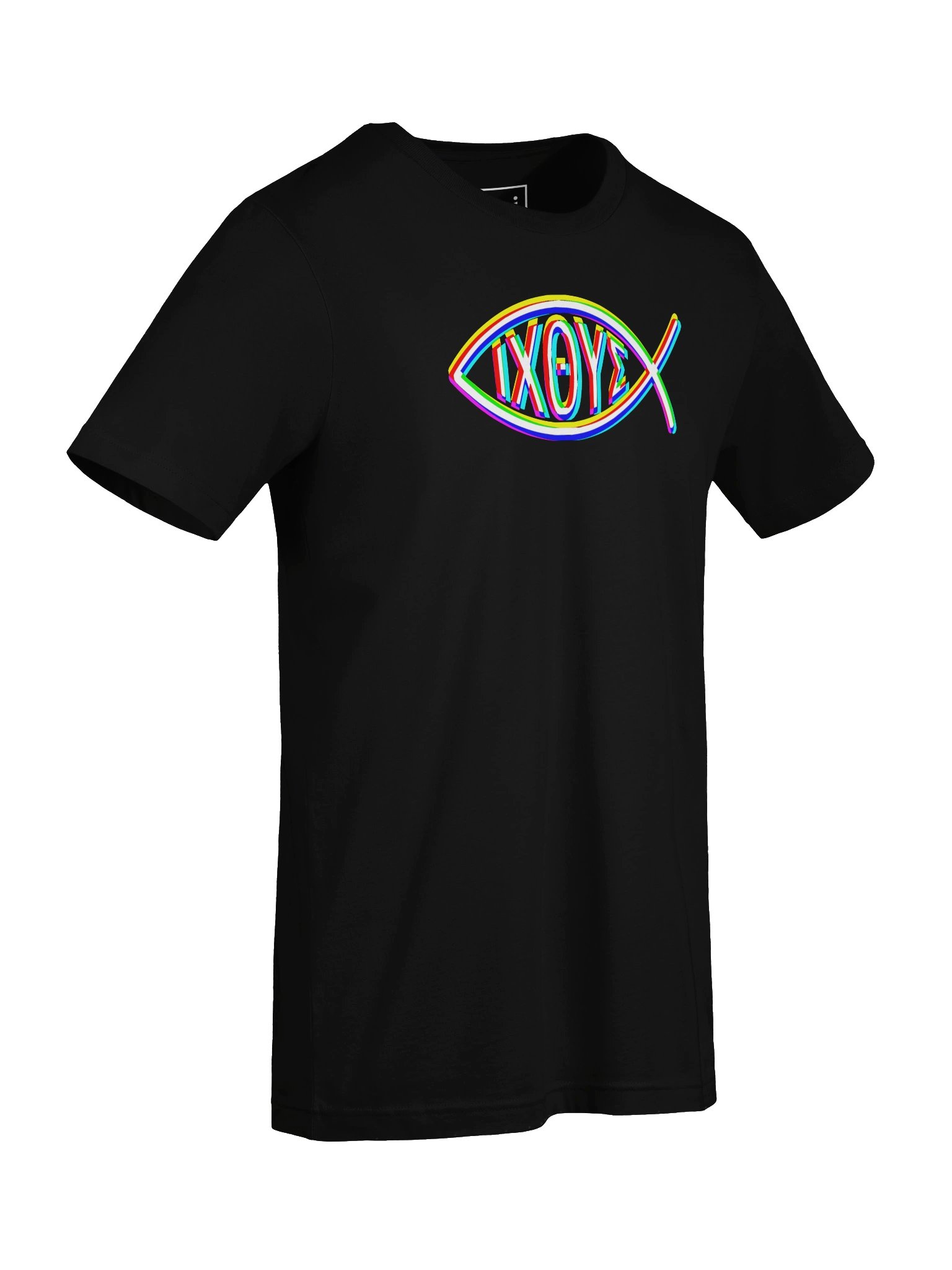 Ichthys Colors T-Shirt (Black) product image (5)