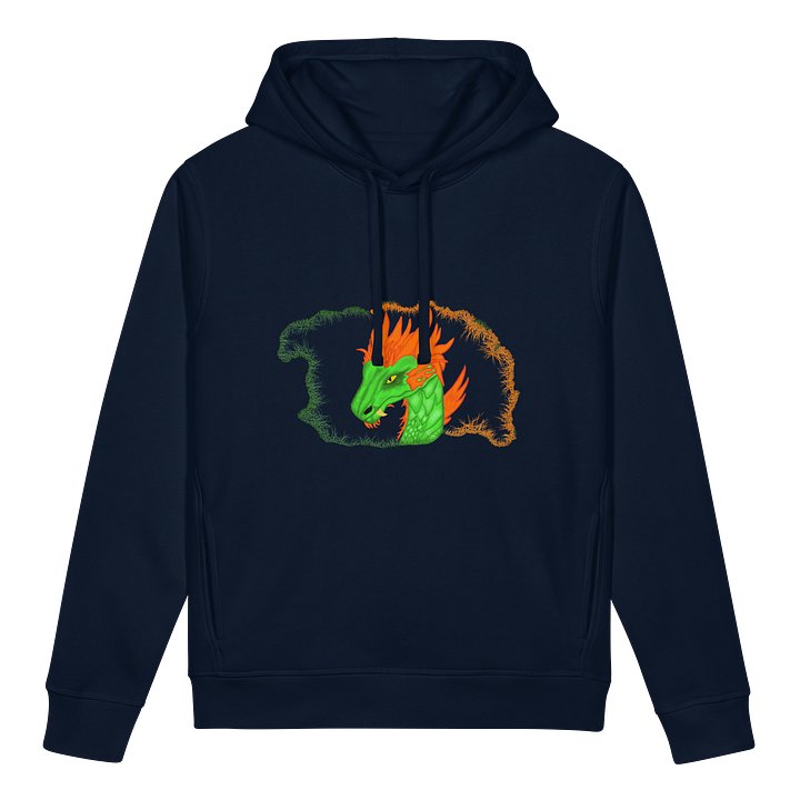 Fiery Dragon Organic Hoodie product image (1)