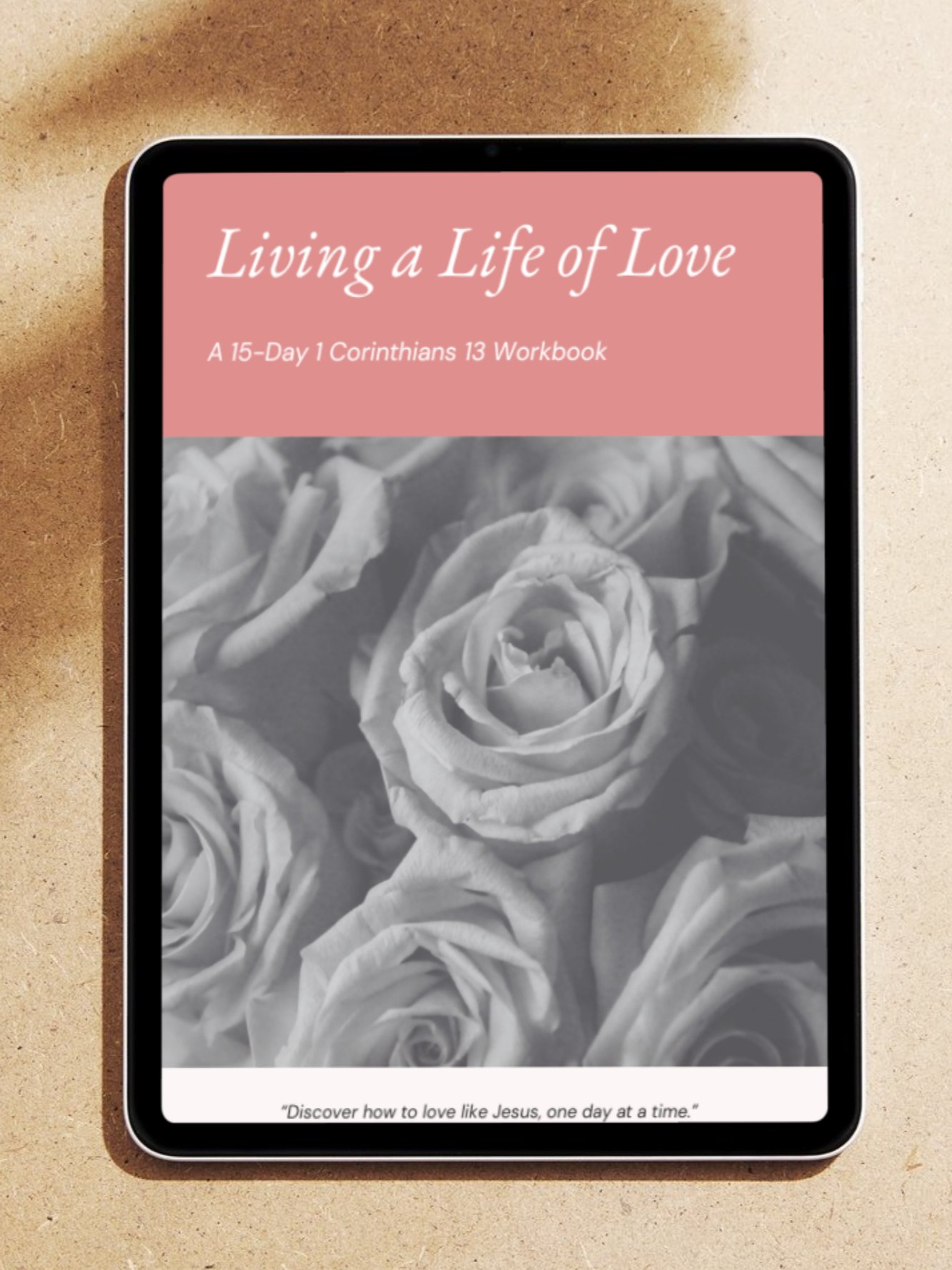 Living a Life of Love Workbook product image (1)
