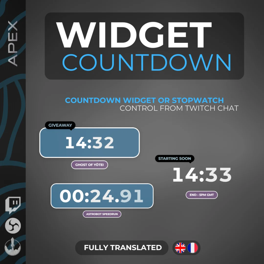 Widget Timer Twitch product image (1)