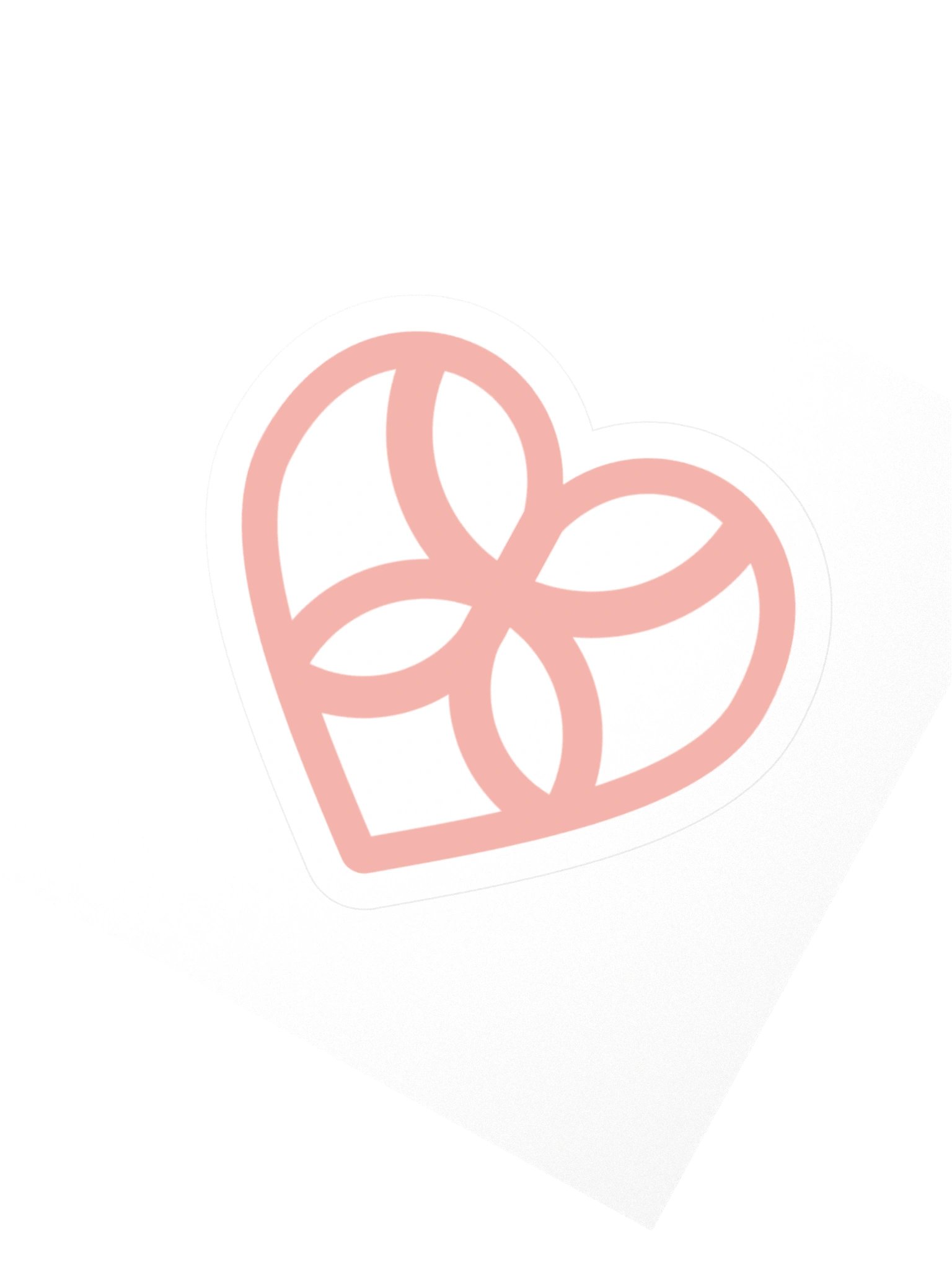 Sarah's Heart Sticker product image (1)