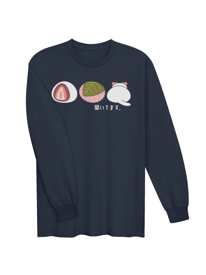 Daifuku Mochi Cat - Unisex Adult Long Sleeve T-shirt product image (5)