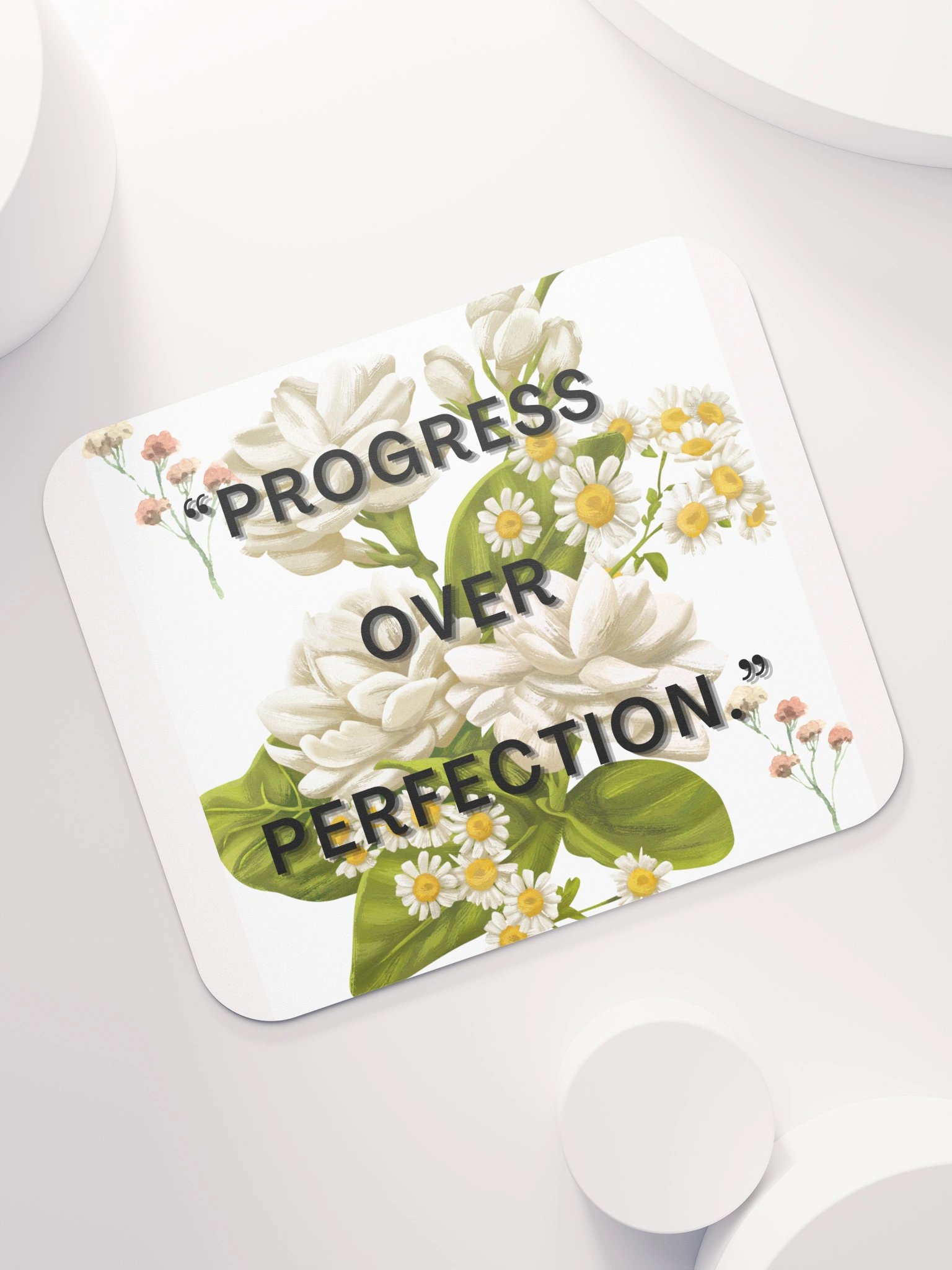 Floral Motivation Mouse Pad product image (7)