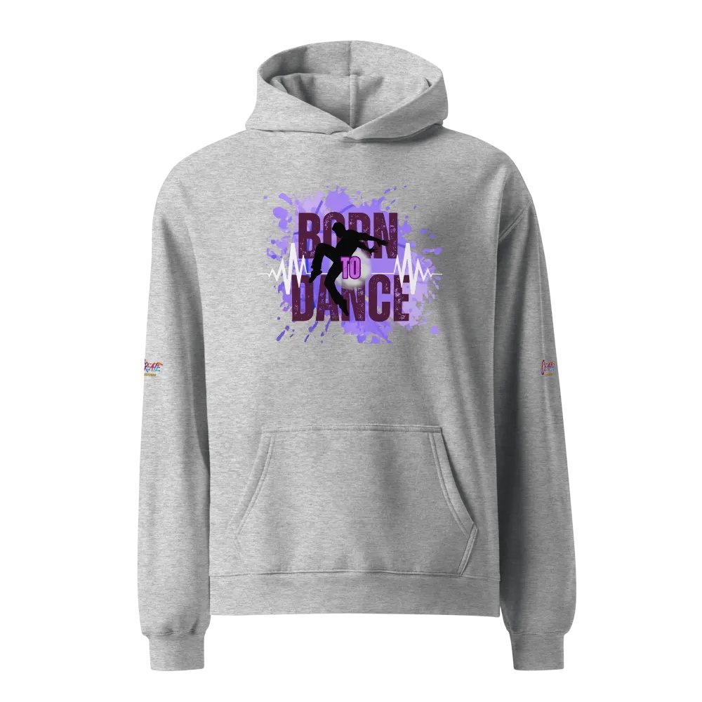 Born to Dance His Silhouette Unisex Oversized Hoodie product image (50)