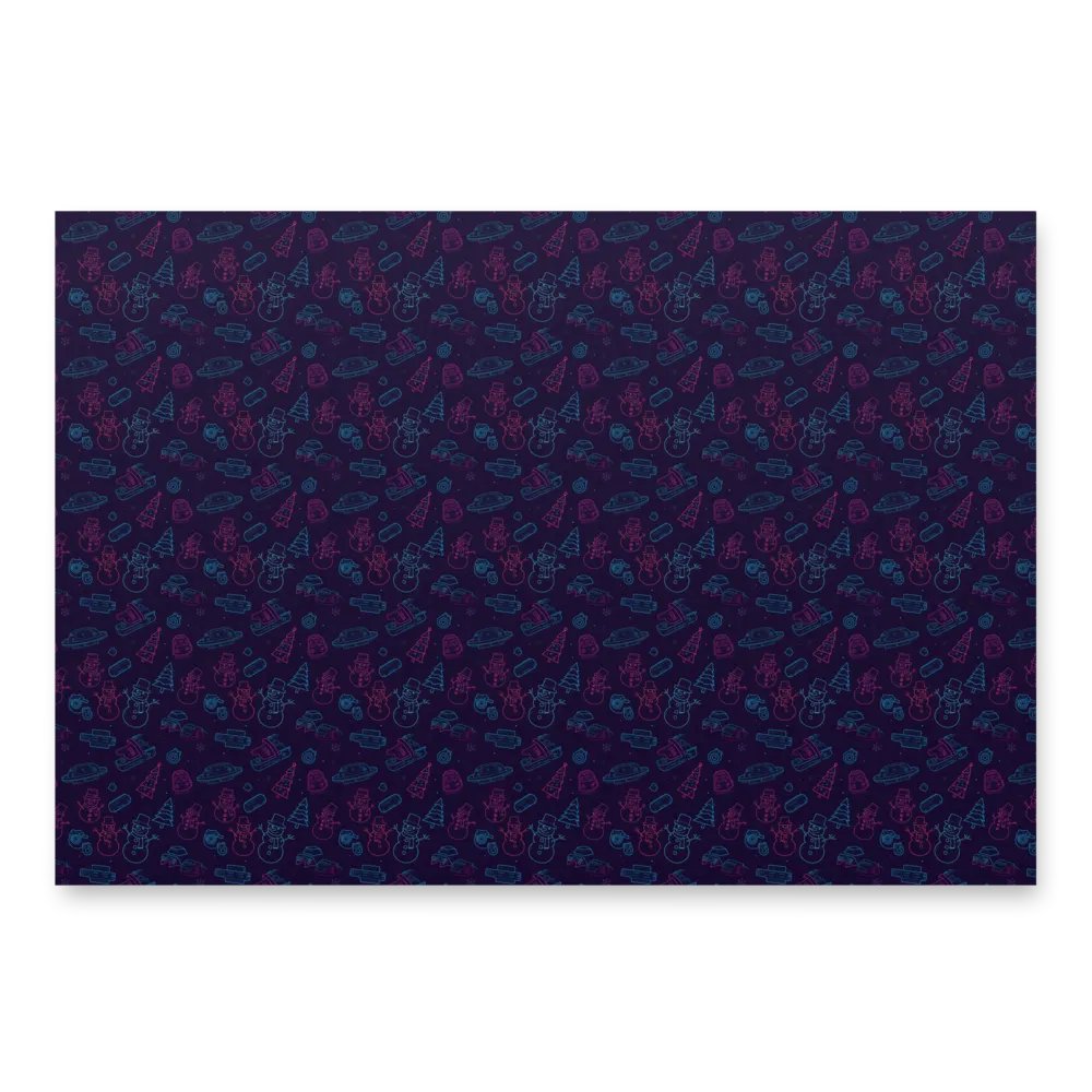 Ibreon Esports Holiday Wrapping Paper - Cosmic Winter product image (3)