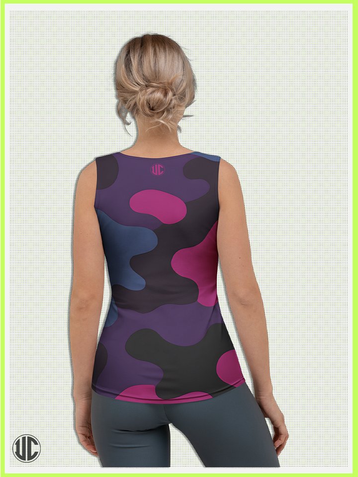 Kat’s Urban Camo – Women’s Tank Top product image (2)