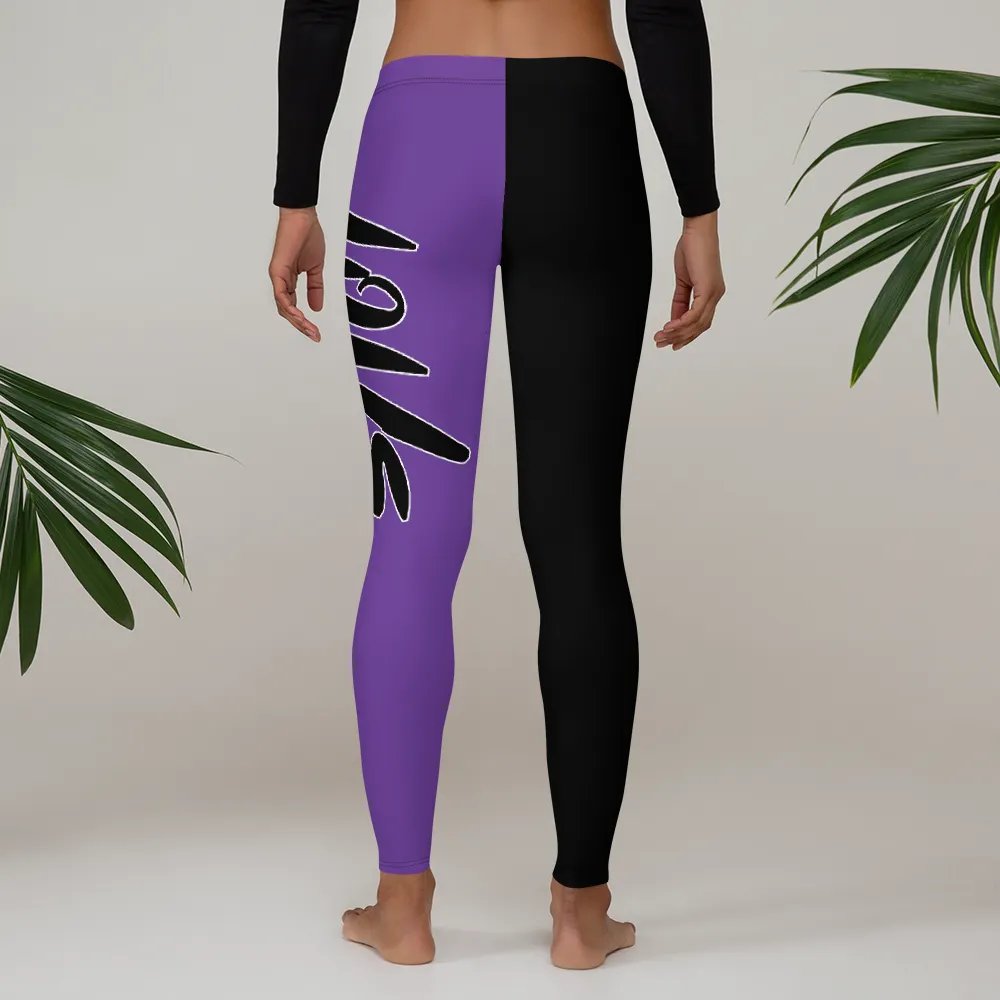 Love - Black & Purple - Leggings product image (4)