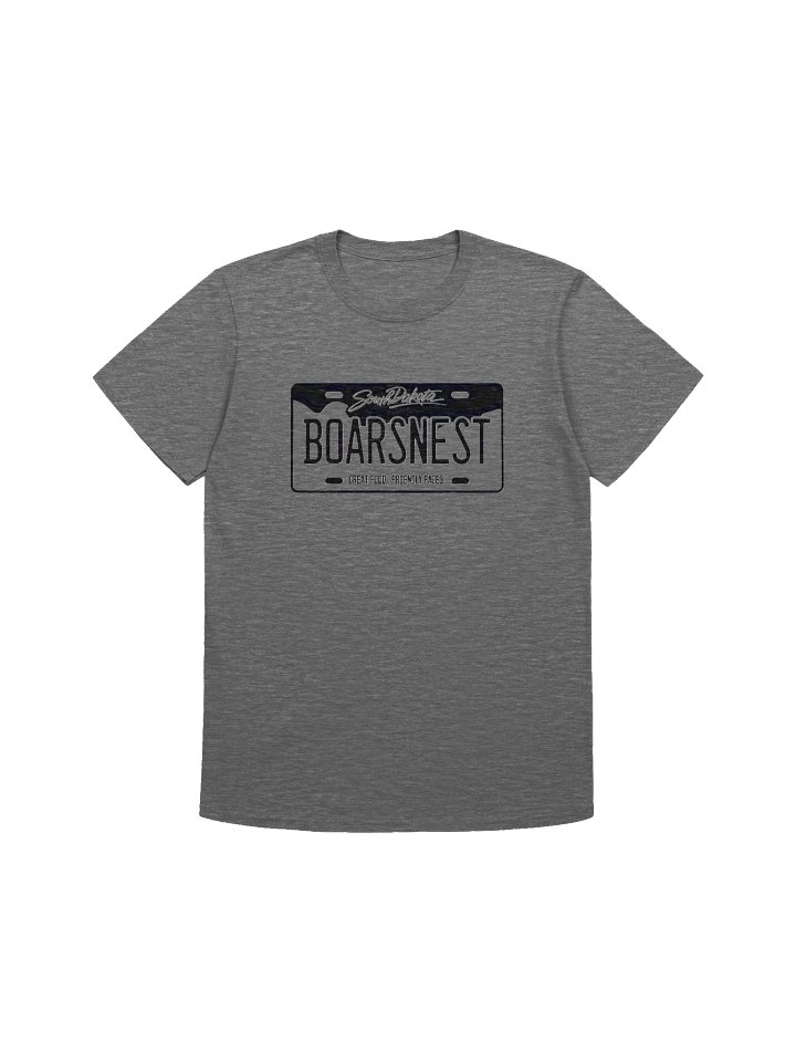 South Dakota Boar's Nest License Plate T-Shirt product image (4)