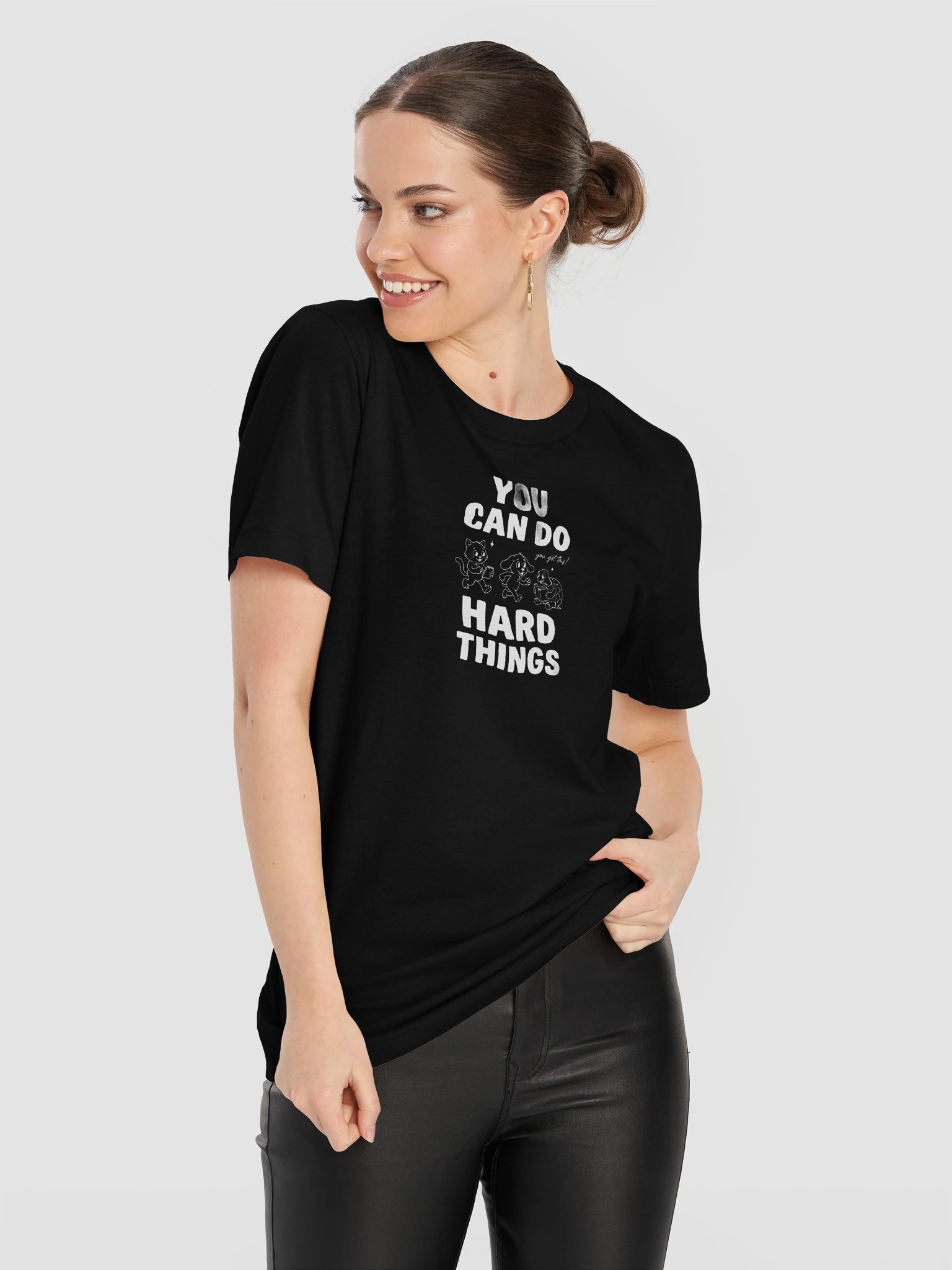 Teacher Shirt You Can Do Hard Things Tee product image (85)
