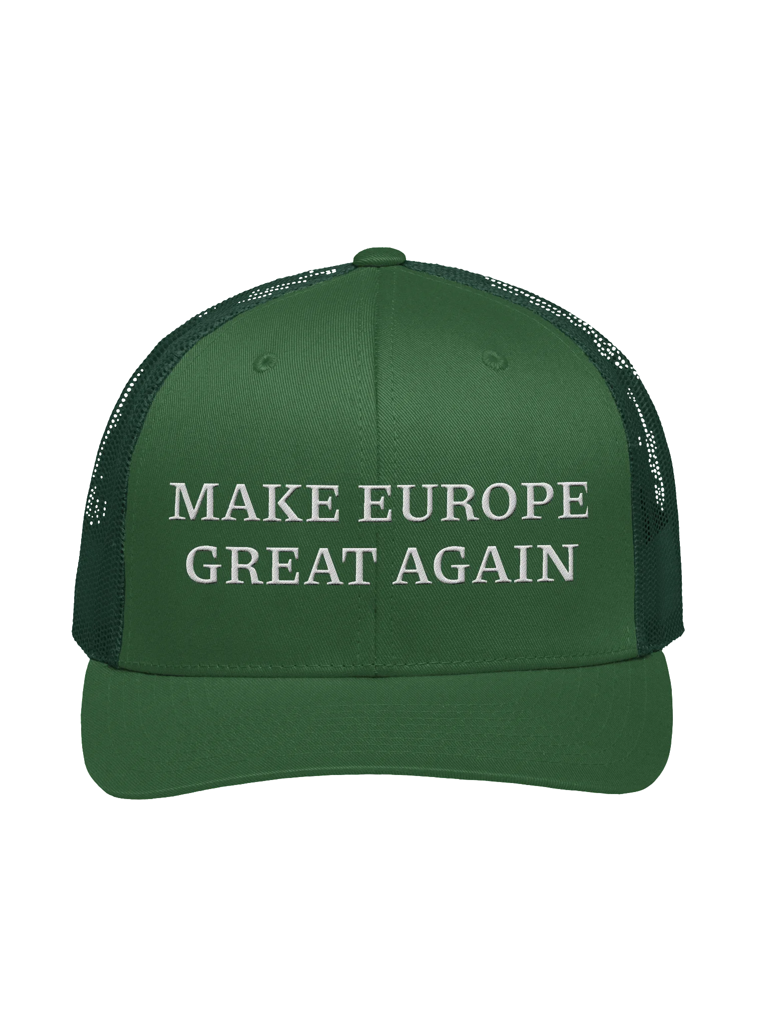 Make Europe Great Again Embroidery Trucker Hat product image (31)