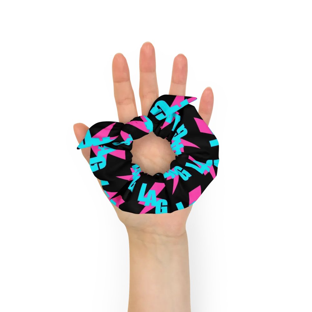 LAG Scrunchie with Bow (Black) product image (8)