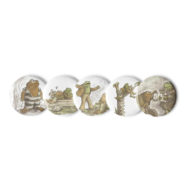 Frog and Toad Pin Set (5 Pcs) product image (1)