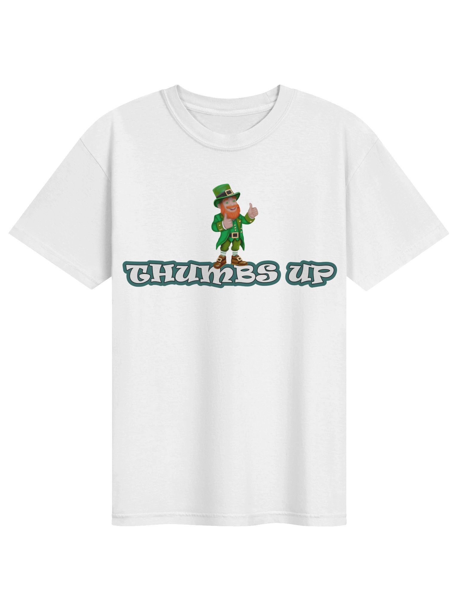 Leprechaun "THUMBS UP" T-Shirt. Men's Comfort Colors Garment-Dyed Heavyweight T-Shirt product image (1)