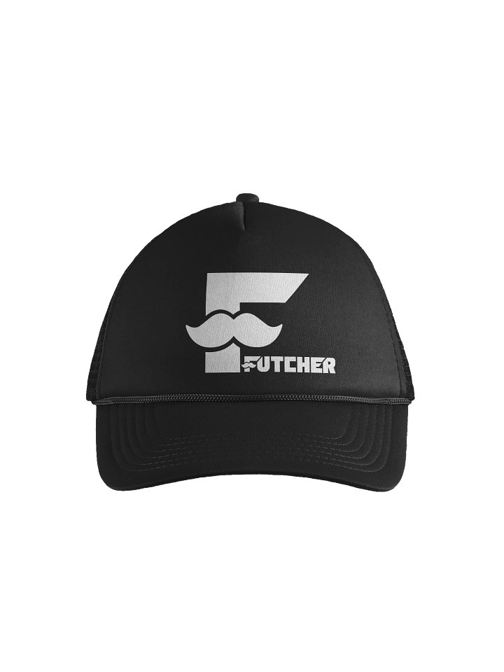 Futcher F Logo White Trucker Hat product image (1)