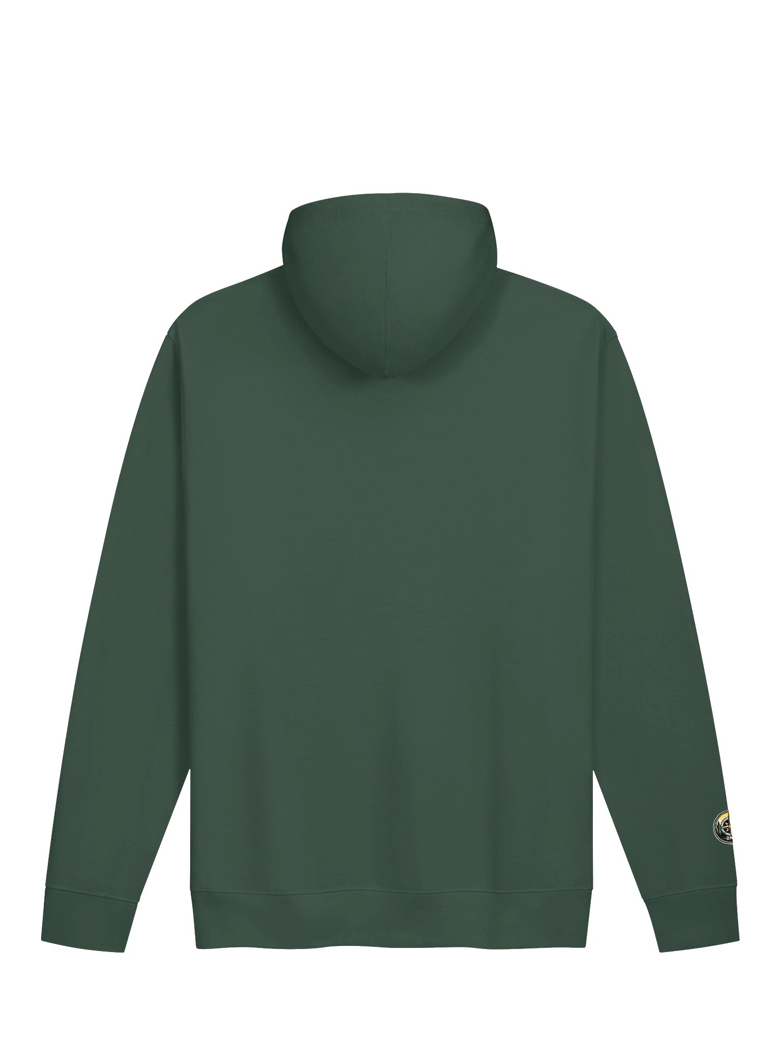 ONA Gold Simple Badge Hoodie with Embroidered Sleeve Logo product image (2)