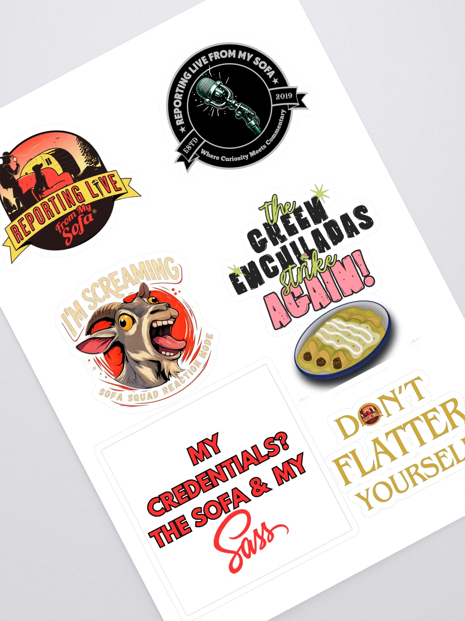 Sofa Squad Sticker Pack product image (1)