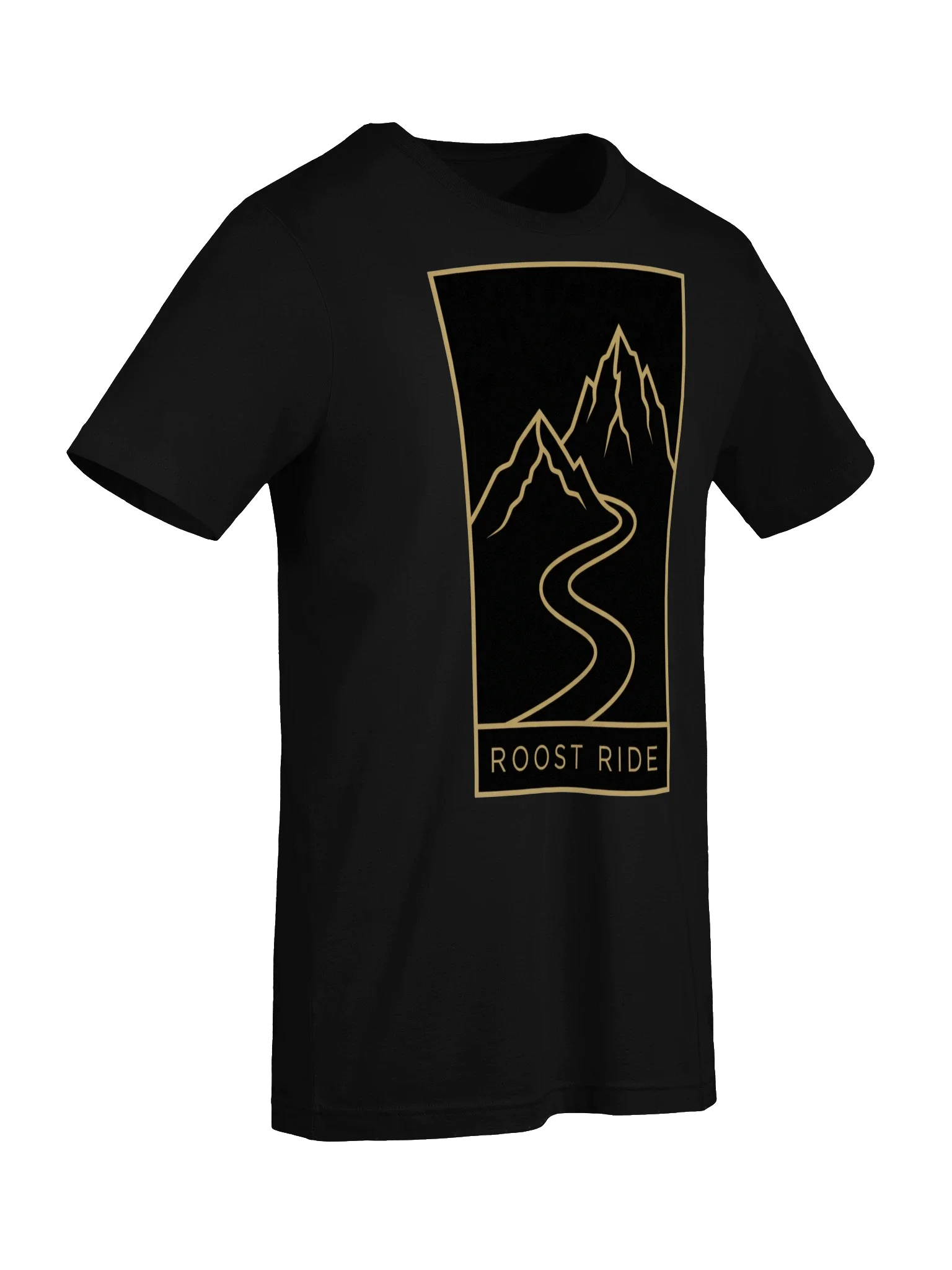 Roost Ride Logo Tee | Heavyweight Cotton T-Shirt