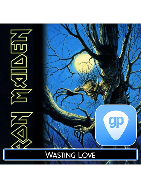 Wasting Love | PDF Tab + Guitar Pro | Iron Maiden product image (1)