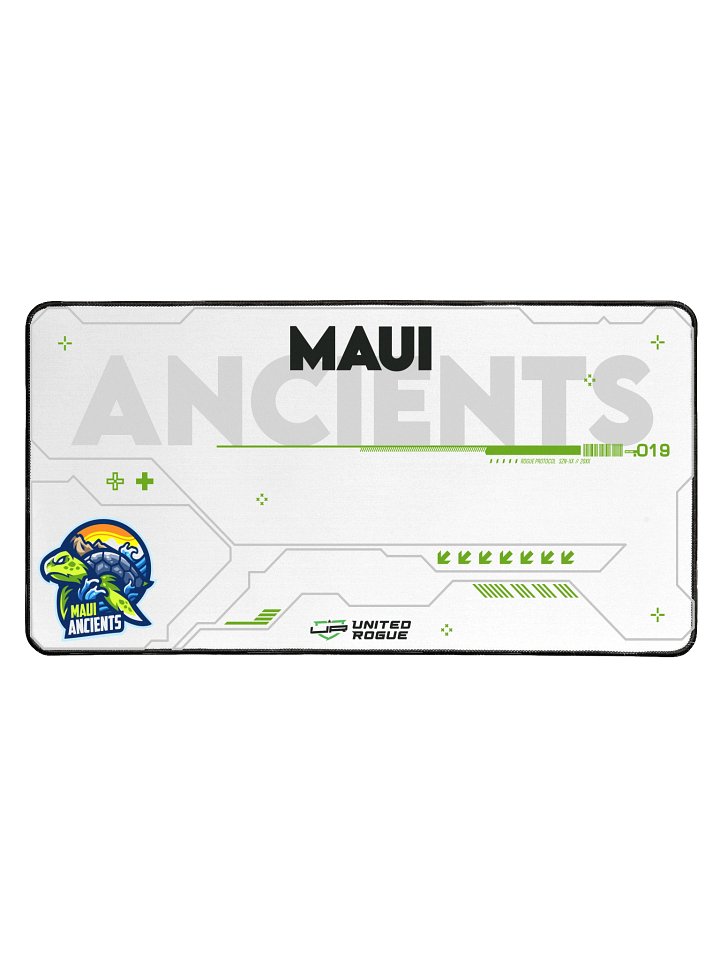 Maui Ancients White Desk Mat product image (1)