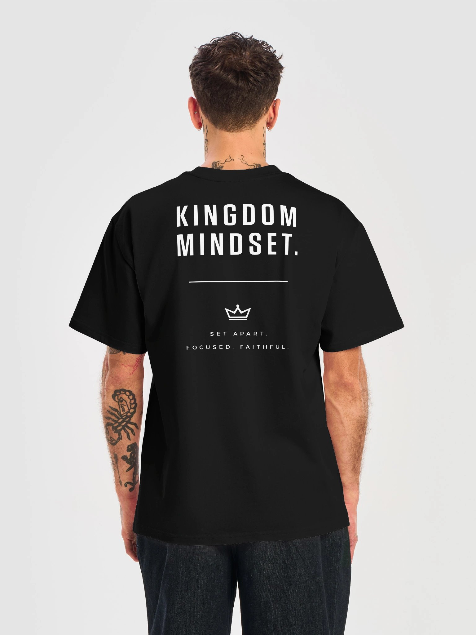 YESHUA.- KINGDOM MINDSET // Heavy Shirt product image (6)
