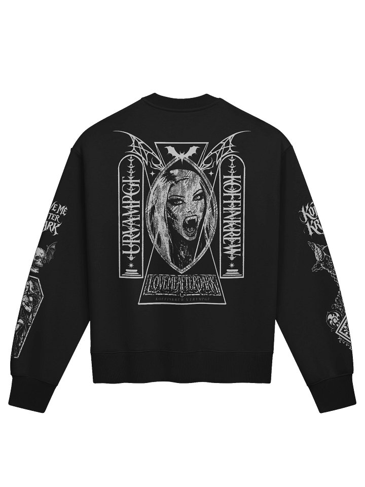 Love Me After Dark Heavy Crewneck Sweatshirt product image (6)