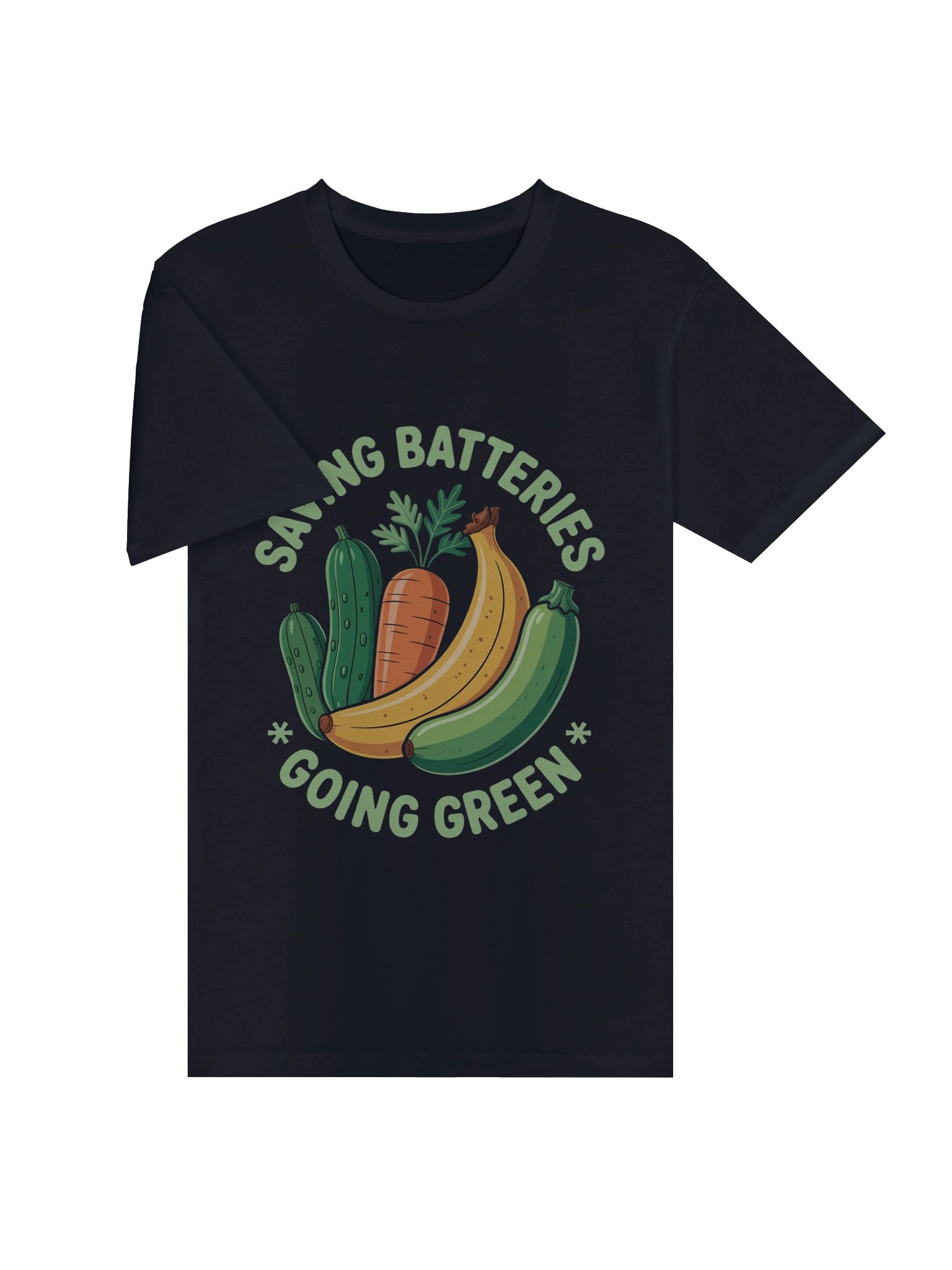 Saving Batteries Going Green Tee product image (8)