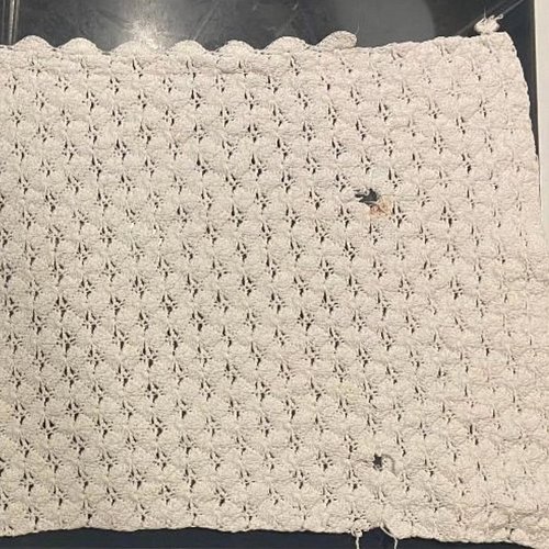 New video on my YouTube channel today - mending this vintage doily! It had a few holes and was missing some of its edging, bu...