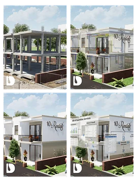 Complete Package Bundle – 2-Storey 10-Unit Apartment Block | DA21101A