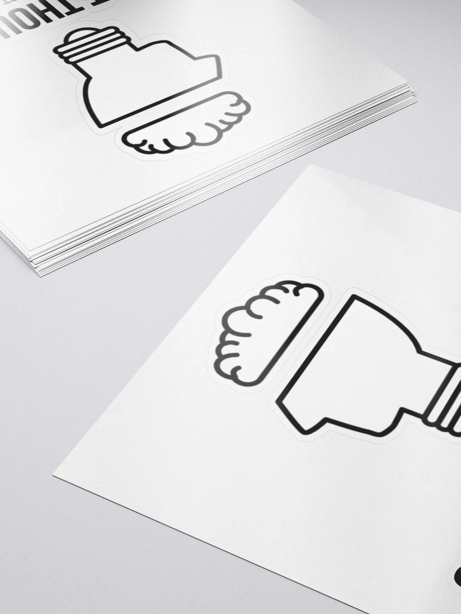 Silent Thoughts Sticker product image (5)