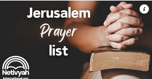 http://eepurl.com/dadR11EZlh.  Read the newest edition of the Jerusalem prayer list from @shulamjoseph and subscribe to the n...