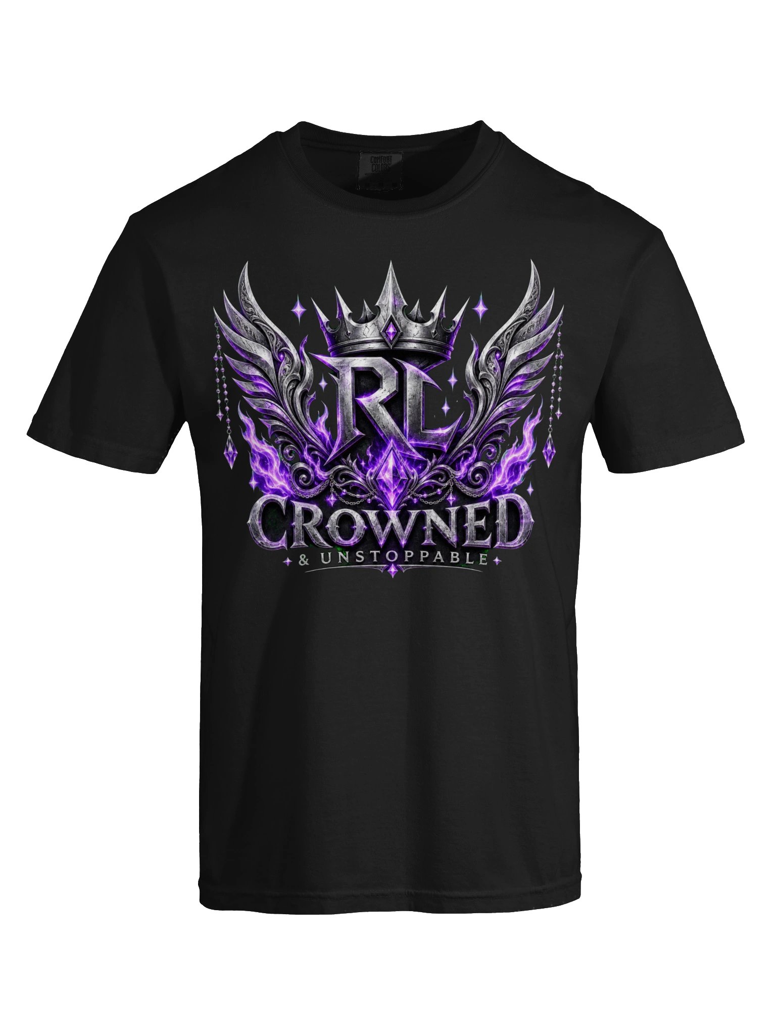 Crowned & Unstoppable Crest Tee product image (46)