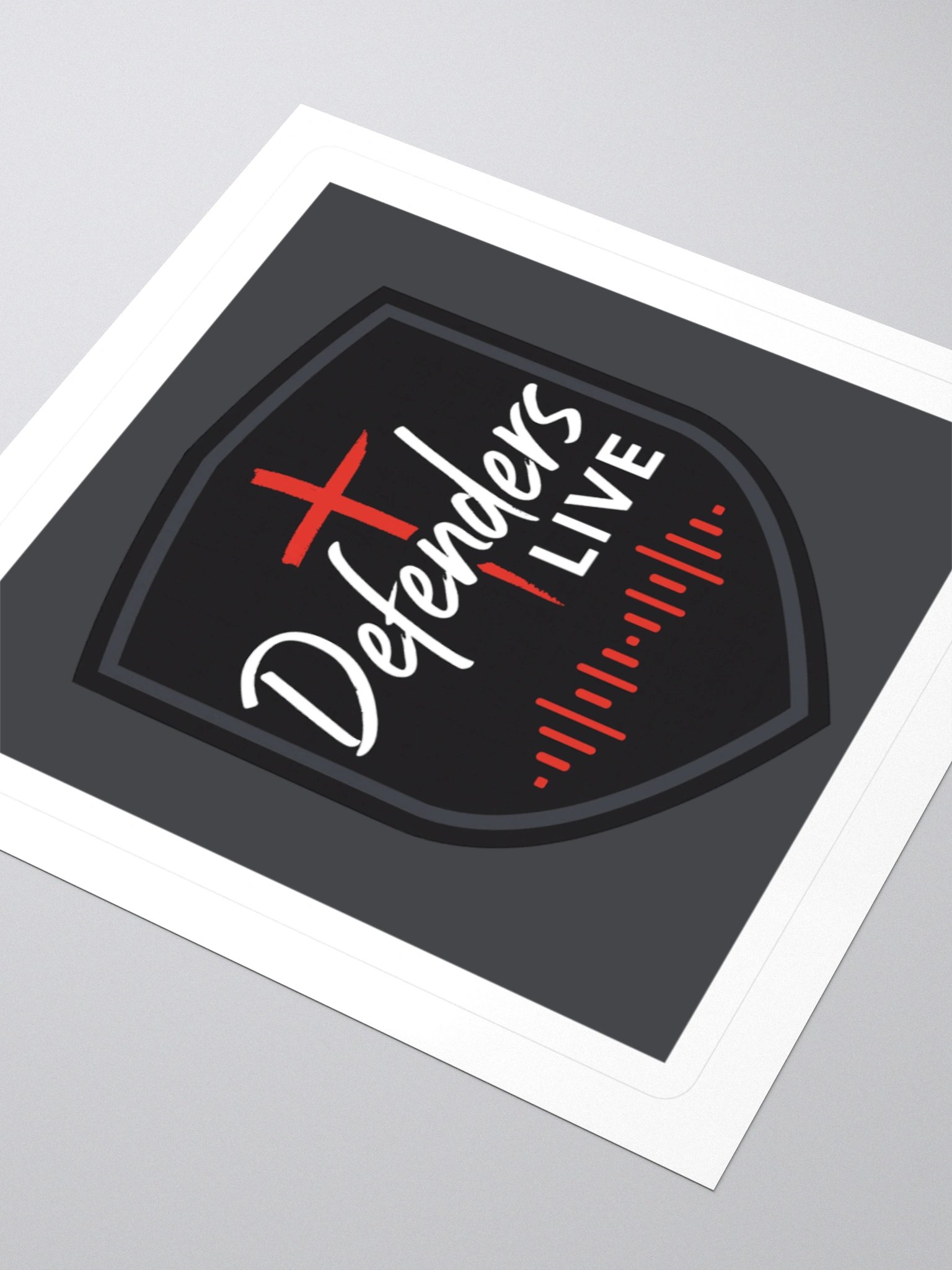 Defenders LIVE Shield Graphic Sticker product image (3)