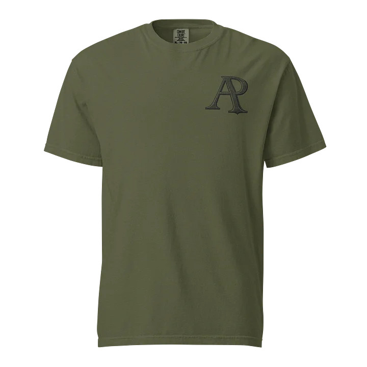 Embroidered Admiral Piff Shirt - Hemp Green product image (1)