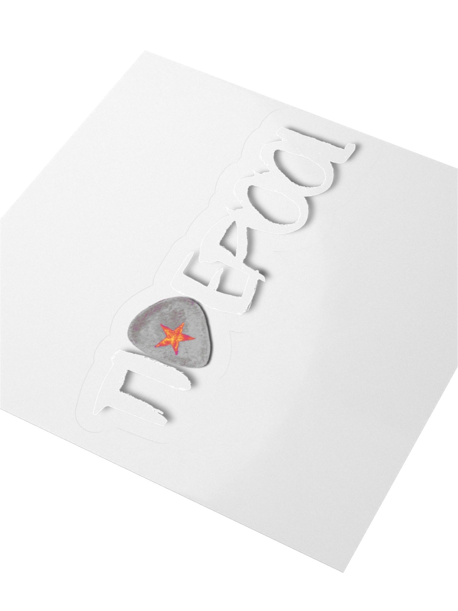 White Tidepool Logo Sticker product image (10)