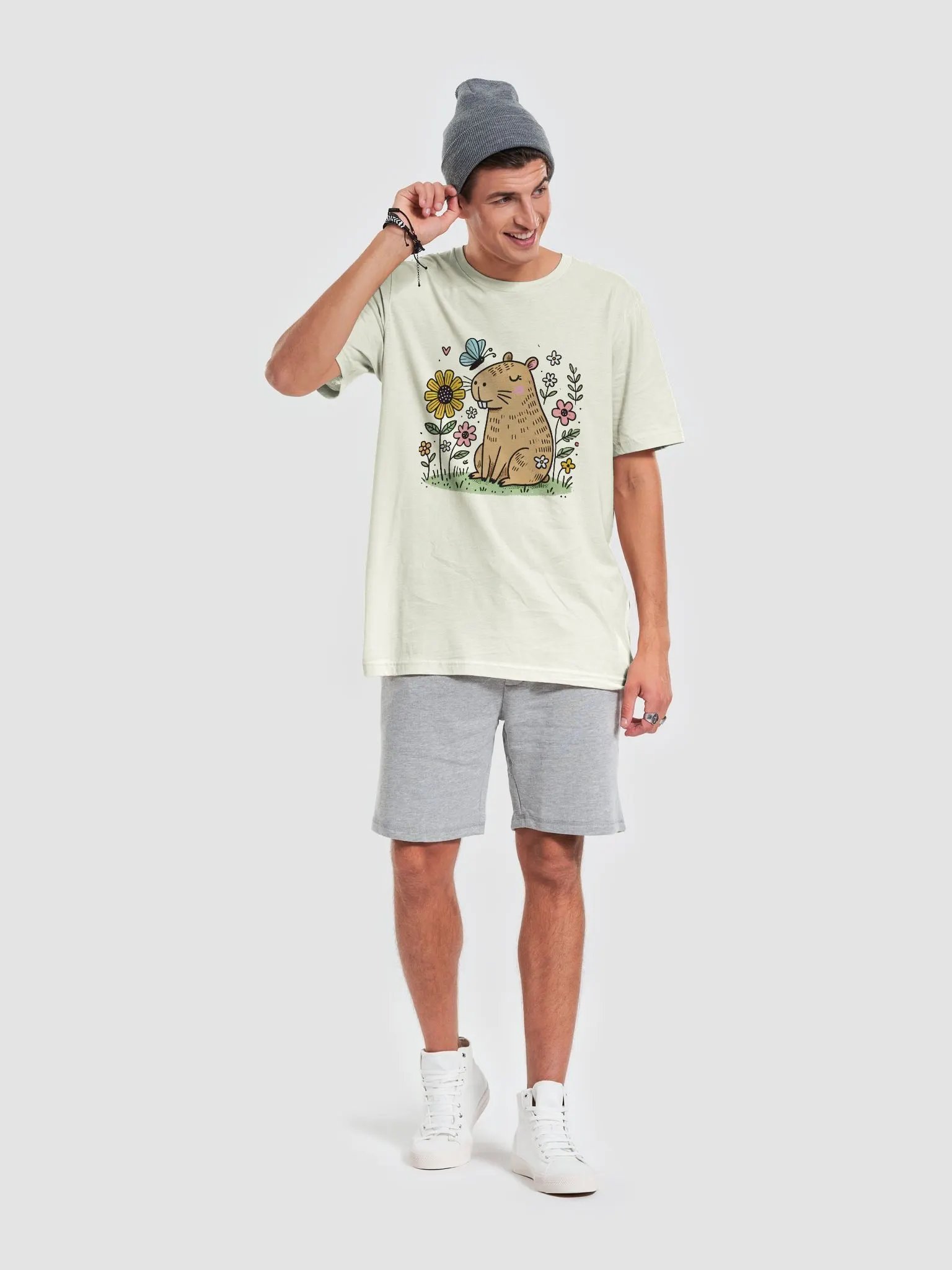 Capybara Garden T-Shirt product image (48)