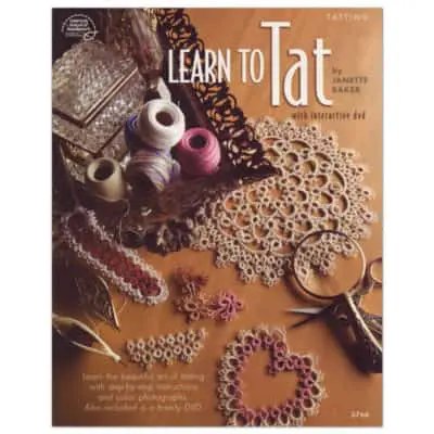 Learn to Tat by Janette Baker (Book with DVD) product image (1)