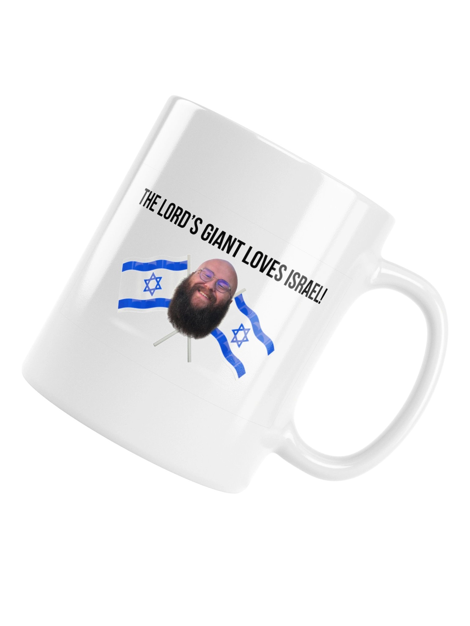 The Lord's Giant Loves Israel Coffee Mug product image (16)